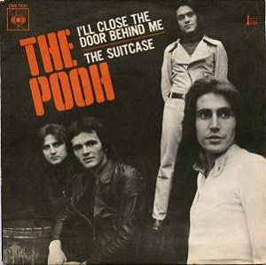 1971 - Copertina del 45 giri per la Francia I'll close the door behind me - The suitcase