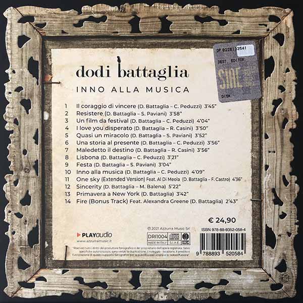 Dodi Battaglia - Inno alla Musica Dodi Battaglia - Inno alla Musica