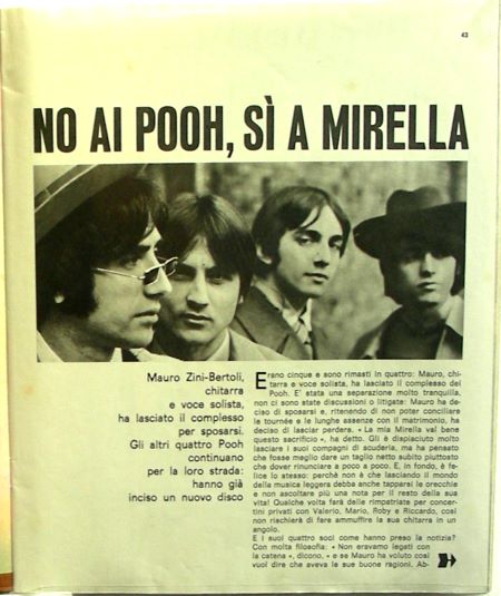 Mauro Bertoli lascia il gruppo Mauro Bertoli lascia il gruppo