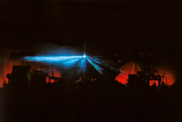 1978, i Pooh e gli effetti laser del Tour Boomerang