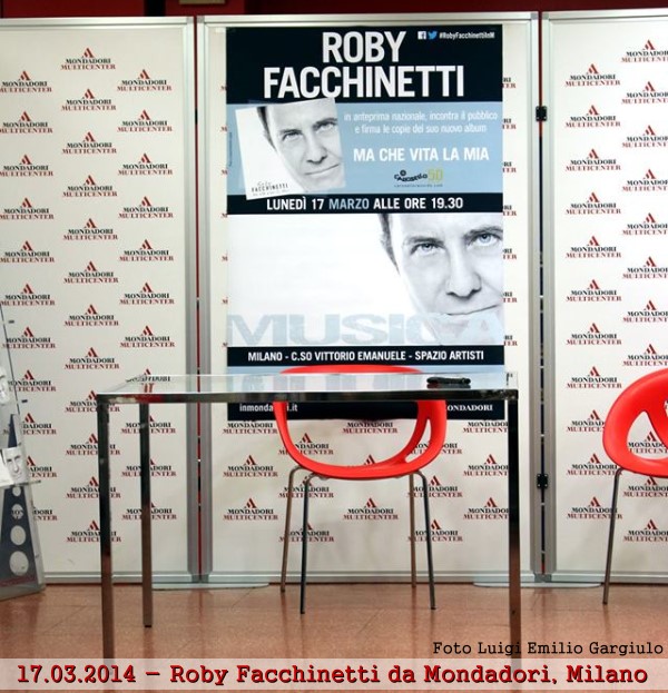 La postazione in attesa di Roby Facchinetti