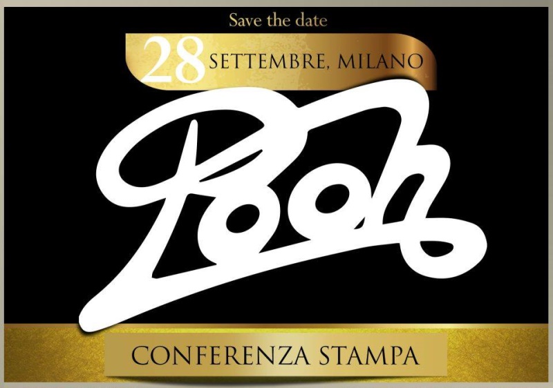 Il 28 settembre conferenza stampa dei Pooh