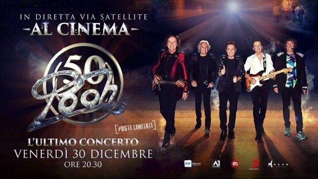 Locandina dell'ultimo concerto