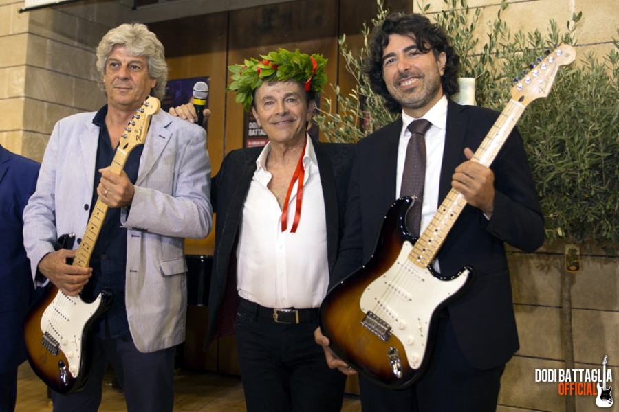 Le Fender donate da Dodi al Conservatorio di Matera e al Direttore
