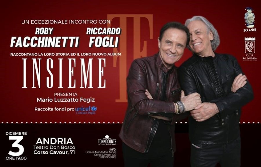 Roby Facchinetti e Riccardo Fogli Roby Facchinetti e Riccardo Fogli