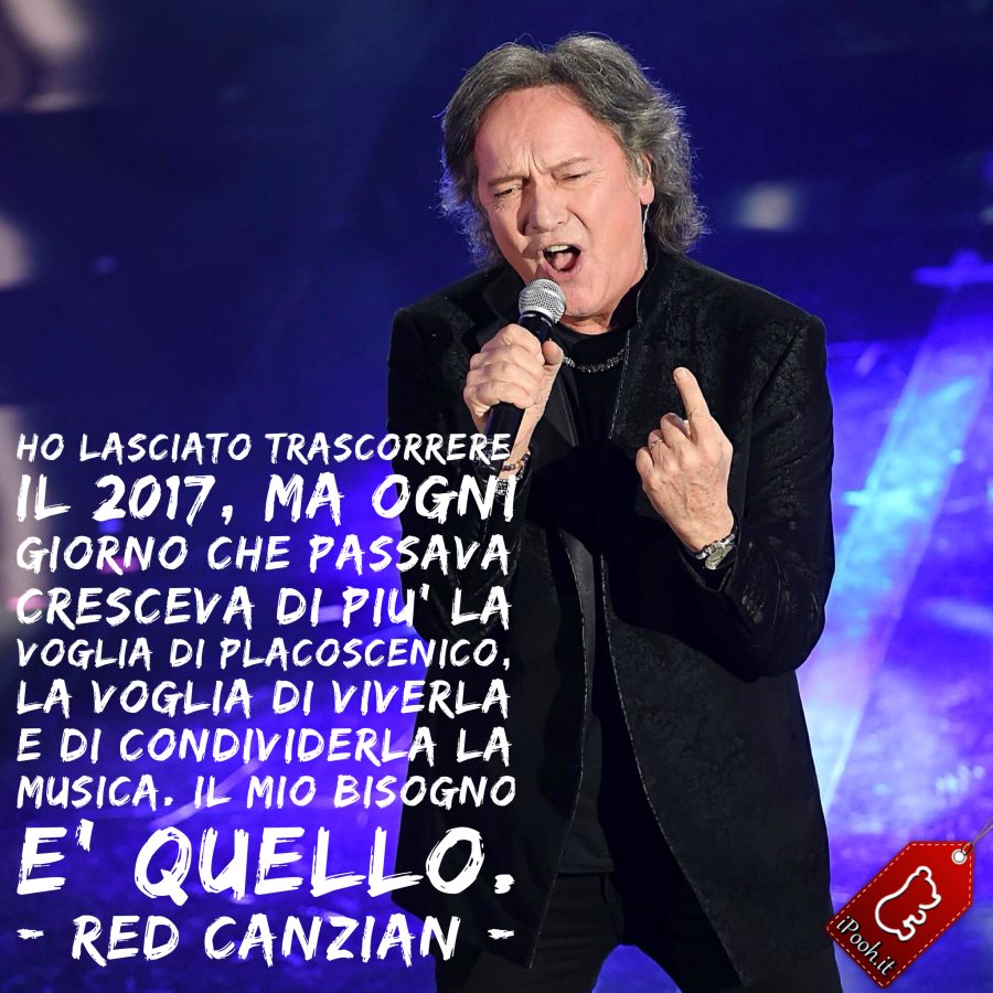 Red Canzian a Sanremo