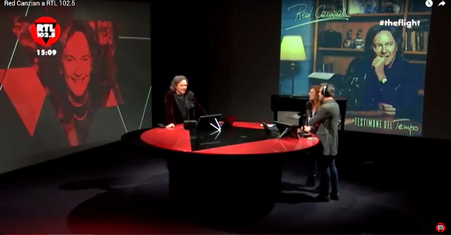 Red Canzian ospite di Radio RTL 102.5 Red Canzian ospite di Radio RTL 102.5