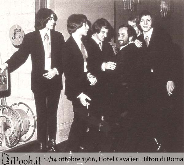 12 - 14 ottobre 1966, Hotel Cavalieri Hilton di Roma - Con Lucio Dalla