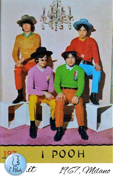 1967, i Pooh, Milano 1967, i Pooh, Milano