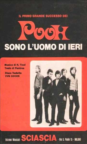 1966 - Sono l’uomo di ieri - Edizioni Musicali Sciascia, Milano