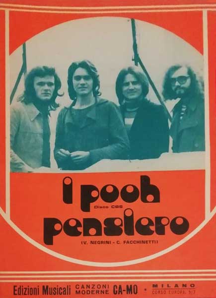 1971 - Pensiero - Edizioni Musicali Canzoni Moderne CA-MO, Milano 1971 - Pensiero - Edizioni Musicali Canzoni Moderne CA-MO, Milano