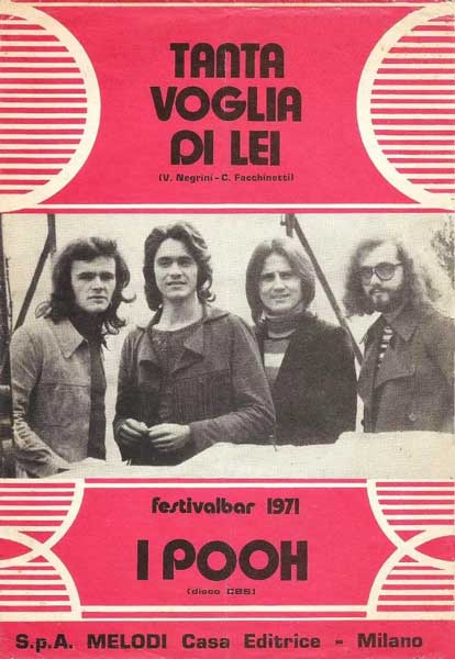 1971 - Tanta voglia di lei - Casa Editrice Melodi S.P.A., Milano 1971 - Tanta voglia di lei - Casa Editrice Melodi S.P.A., Milano