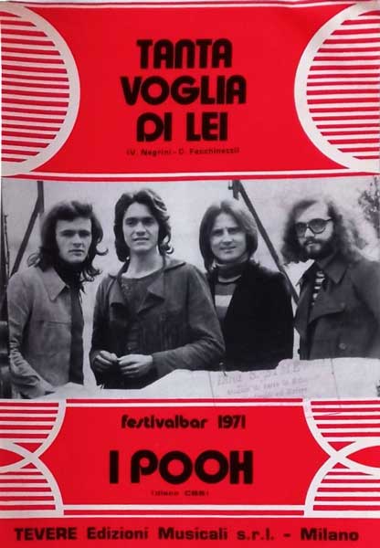 1971 - Tanta voglia di lei - Tevere Edizioni Musicali s.r.l. 1971 - Tanta voglia di lei - Tevere Edizioni Musicali s.r.l.