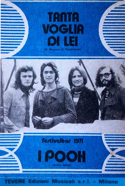 1971 - Tanta voglia di lei - Tevere Edizioni Musicali s.r.l. 1971 - Tanta voglia di lei - Tevere Edizioni Musicali s.r.l.