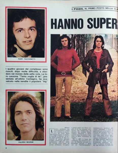 25.09.1971 - Settimana TV - N°39 - Pag.38 - Hanno superato Battisti, di Adolfo Sessa 25.09.1971 - Settimana TV - N°39 - Pag.38 - Hanno superato Battisti, di Adolfo Sessa