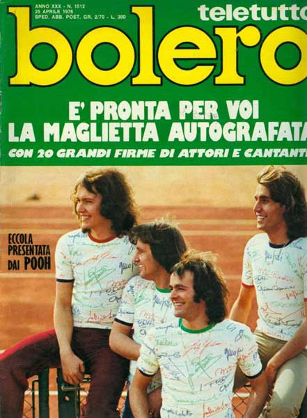 25.04.1976 - Bolero Teletutto - N°1512 - Pag.4 - Pronte per voi le magliette grandi firme