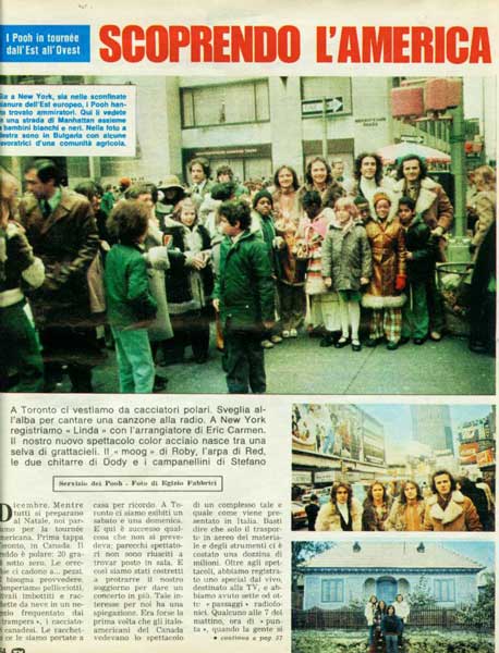 13.02.1977 - TV Sorrisi e Canzoni - N°13 - Scoprendo l'America abbiamo cambiato colore, dei Pooh 13.02.1977 - TV Sorrisi e Canzoni - N°13 - Scoprendo l'America abbiamo cambiato colore, dei Pooh