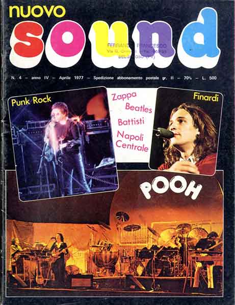 Aprile 1977 - Nuovo Sound - Sosta vietata per i Pooh