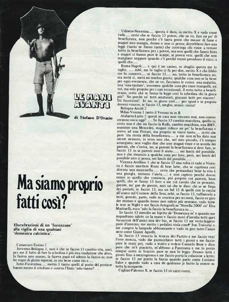 Aprile 1979 - Nuovo Sound - N°4 - Ma siamo proprio fatti così?, di Stefano D'Orazio
