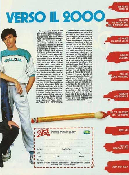 Gennaio 1986 - Tutto - N°1 - Pag. 28 - Di corsa verso il 2000, di G. G. Gennaio 1986 - Tutto - N°1 - Pag. 28 - Di corsa verso il 2000, di G. G.