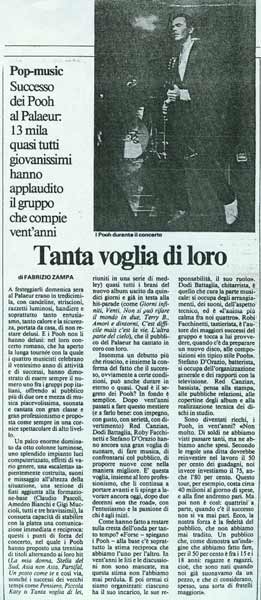 20.10.1986 - Testata sconosciuta - Tanta voglia di loro, di Fabrizio Zampa 20.10.1986 - Testata sconosciuta - Tanta voglia di loro, di Fabrizio Zampa