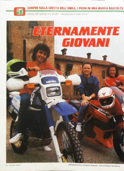 26.04.1987 - Onda TV - N°18 - Pag. 16 - Eternamente giovani, di Stefania Cerrai 26.04.1987 - Onda TV - N°18 - Pag. 16 - Eternamente giovani, di Stefania Cerrai