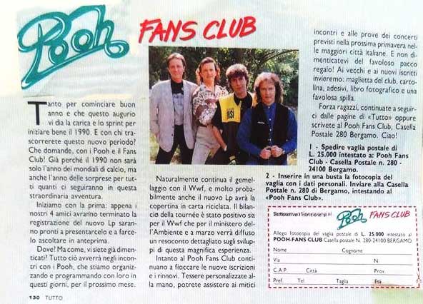 Gennaio 1990 - Tutto - N°1 - Pag.130 - Pooh Fans Club Gennaio 1990 - Tutto - N°1 - Pag.130 - Pooh Fans Club