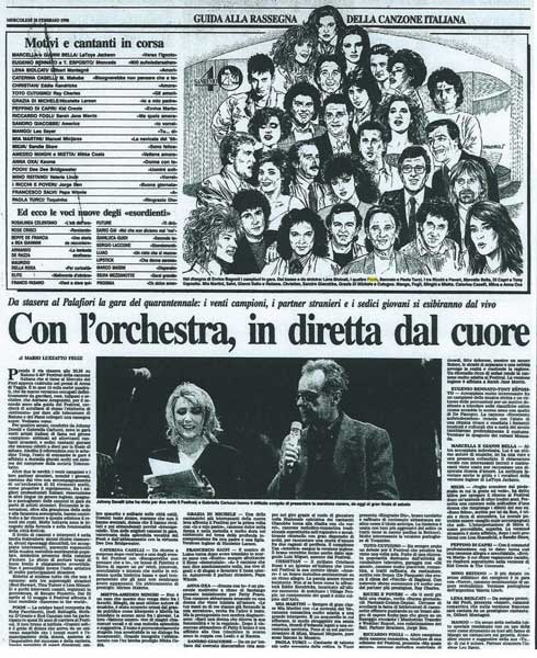 28.02.1990 - Corriere della Sera - Con l'orchestra, in diretta dal cuore, di Mario Luzzatto Fegiz 28.02.1990 - Corriere della Sera - Con l'orchestra, in diretta dal cuore, di Mario Luzzatto Fegiz