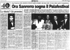 05.03.1990 - Corriere della Sera - Ora Sanremo sogna il Palafestival, di Camilla Arcuri