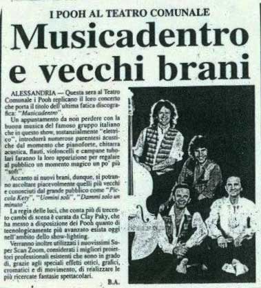 20.10.1994 - Testata sconosciuta - Musicadentro e vecchi brani, di B. A. 20.10.1994 - Testata sconosciuta - Musicadentro e vecchi brani, di B. A.