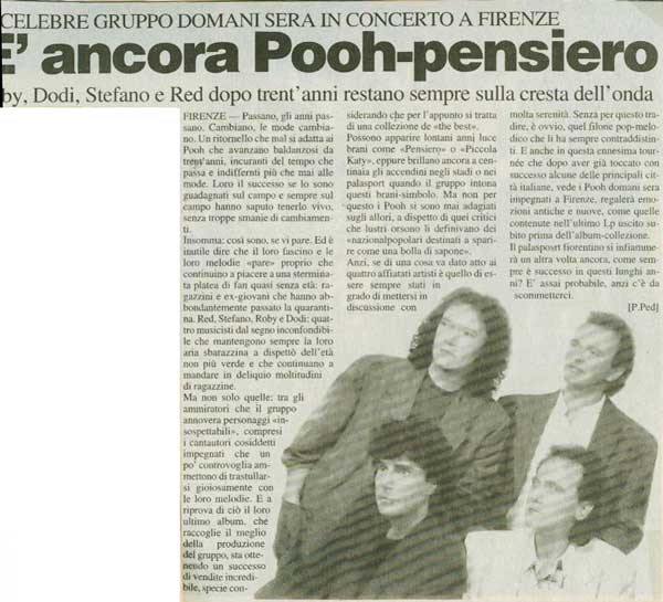 03.04.1998 - La Nazione - È ancora Pooh-pensiero, di P. Ped