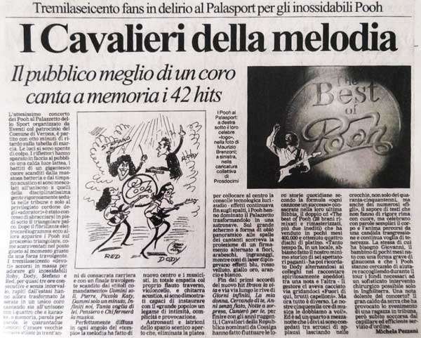 05.04.1998 - Testata Sconosciuta - I Cavalieri della melodia, di Michela Pezzani 05.04.1998 - Testata Sconosciuta - I Cavalieri della melodia, di Michela Pezzani