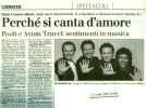 15.04.1999 - Il Secolo XIX - Perché si canta d'amore