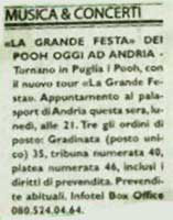 20.03.2006 - La Gazzetta del Mezzogiorno - Musica & concerti 20.03.2006 - La Gazzetta del Mezzogiorno - Musica & concerti