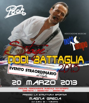 Dodi Battaglia a Taranto