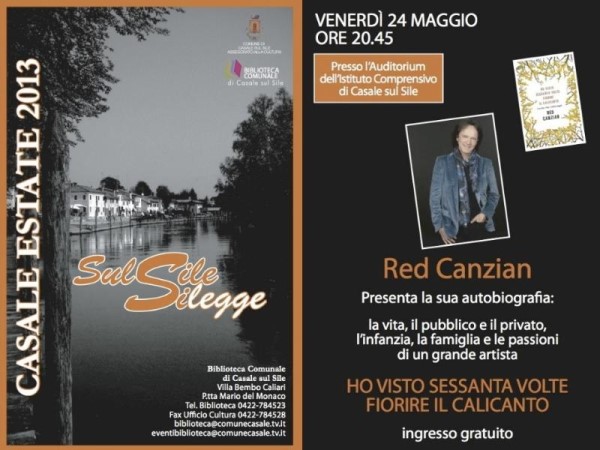 Red Canzian a Casale sul Sile