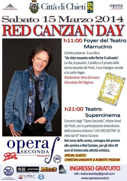 Red Canzian a Chieti