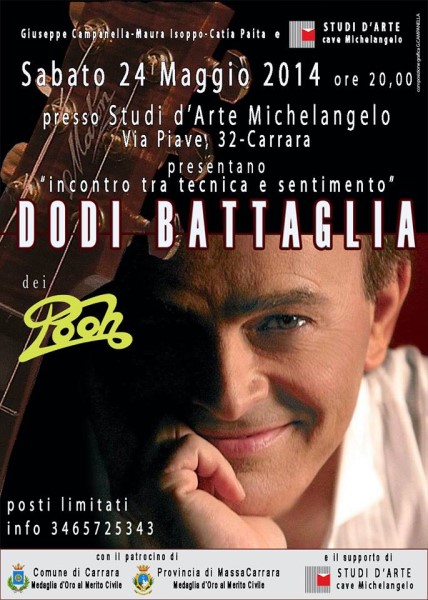 Dodi Battaglia a Carrara