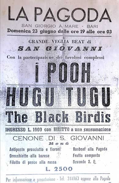 23.06.1968, concerto a La Pagoda di San Giorgio a Mare