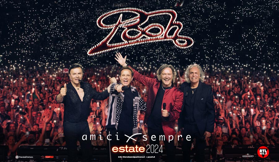 Pooh - Tour Amici x Sempre Estate 2024 Pooh - Tour Amici x Sempre Estate 2024