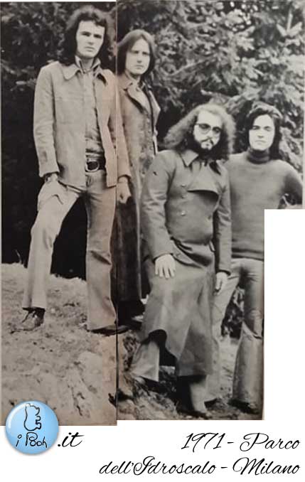 1971 - I Pooh al Parco dell'Idroscalo di Milano