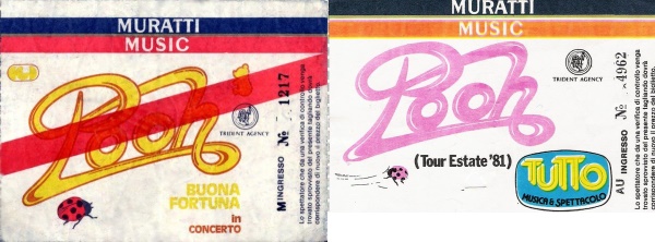 Biglietto del concerto